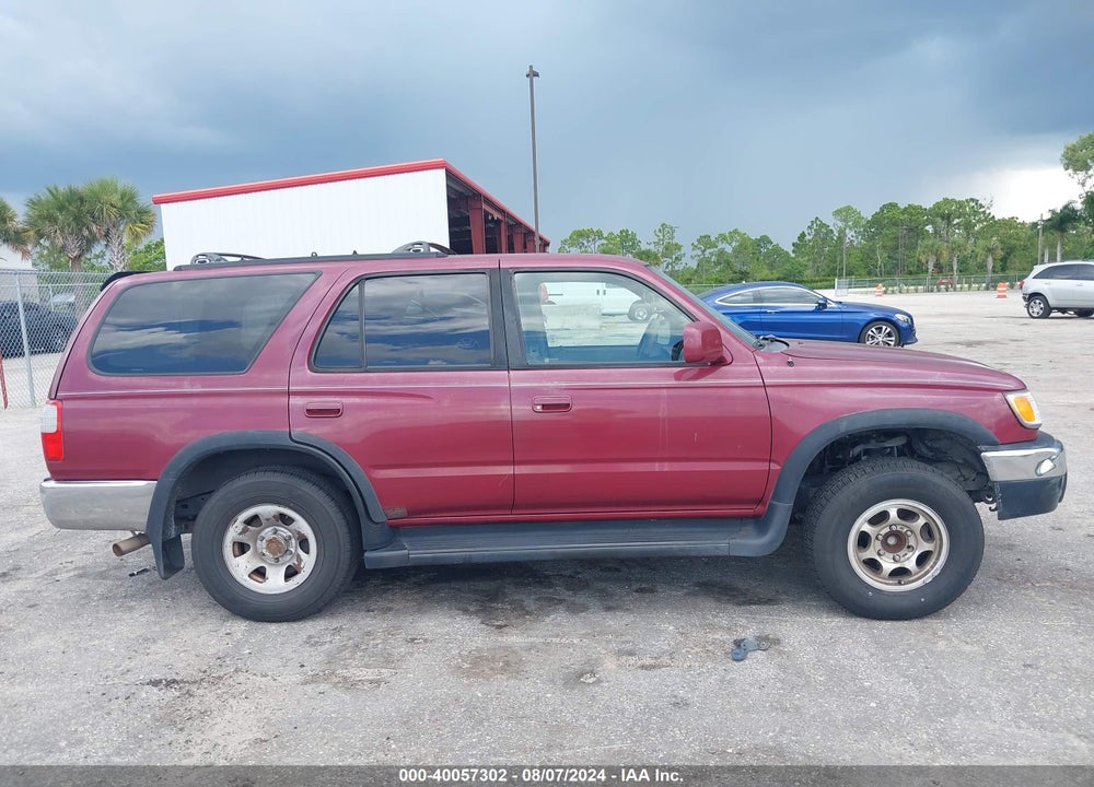 1999 TOYOTA 4RUNNER SR5 V6 VIN: JT3GN86R5X0107080