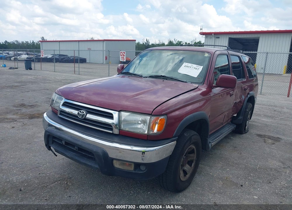1999 TOYOTA 4RUNNER SR5 V6 VIN: JT3GN86R5X0107080