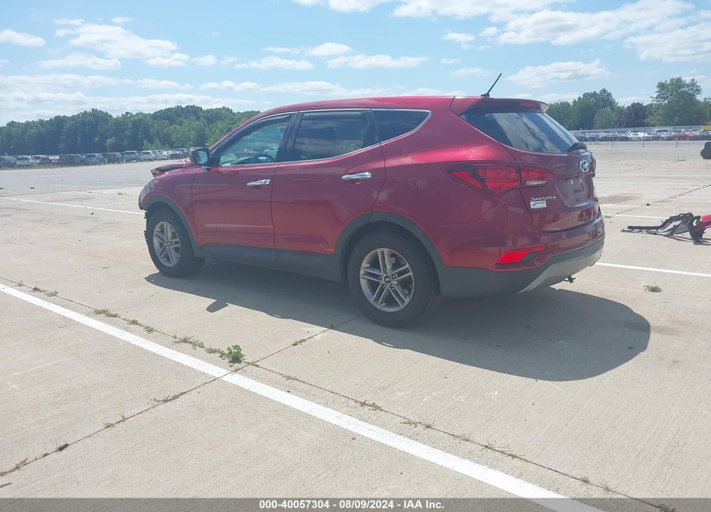 2018 HYUNDAI SANTA FE SPORT 2.4L VIN: 5XYZT3LB2JG526669