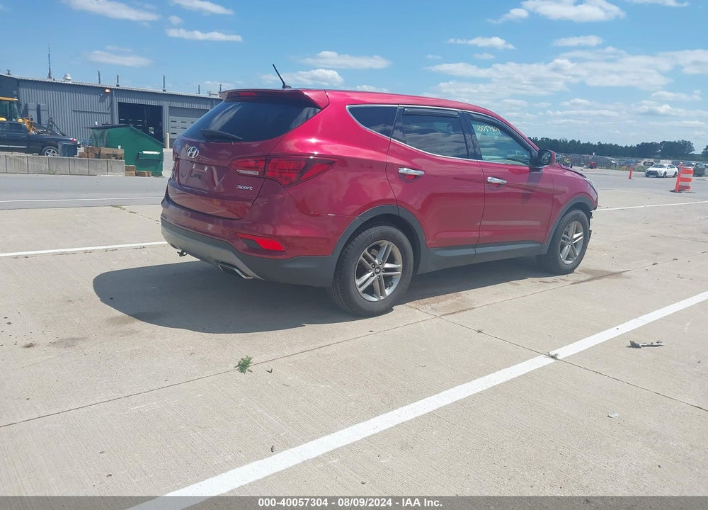 2018 HYUNDAI SANTA FE SPORT 2.4L VIN: 5XYZT3LB2JG526669