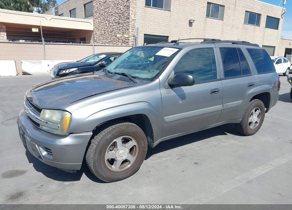2005 CHEVROLET TRAILBLAZER LS VIN: 1GNDS13S952311623