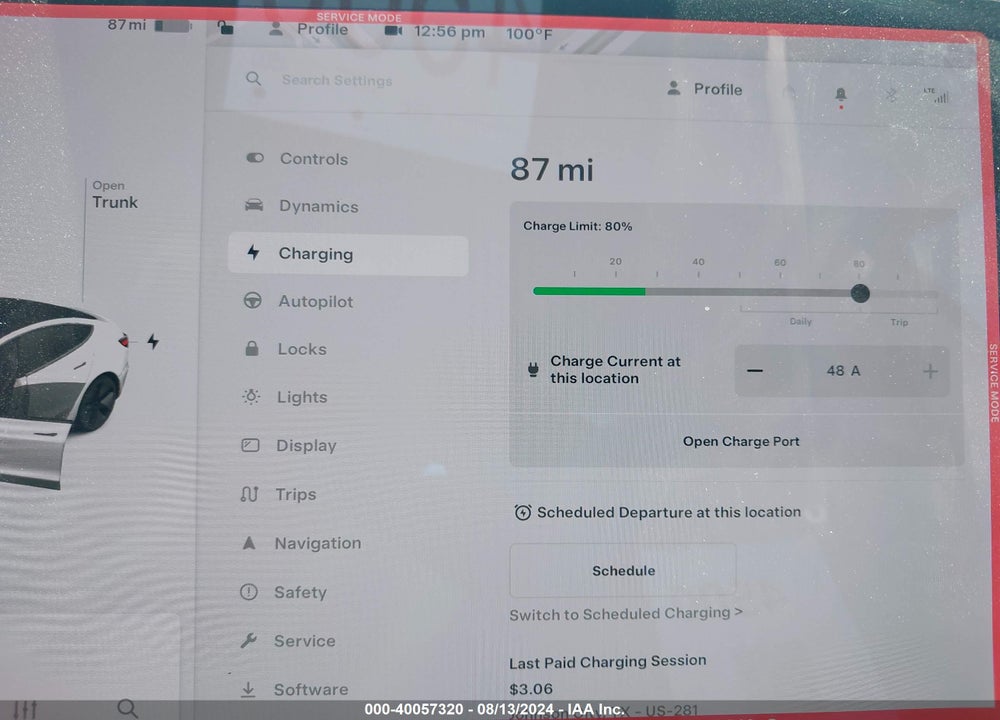 2021 TESLA MODEL 3 LONG RANGE DUAL MOTOR ALL-WHEEL DRIVE VIN: 5YJ3E1EB5MF906683