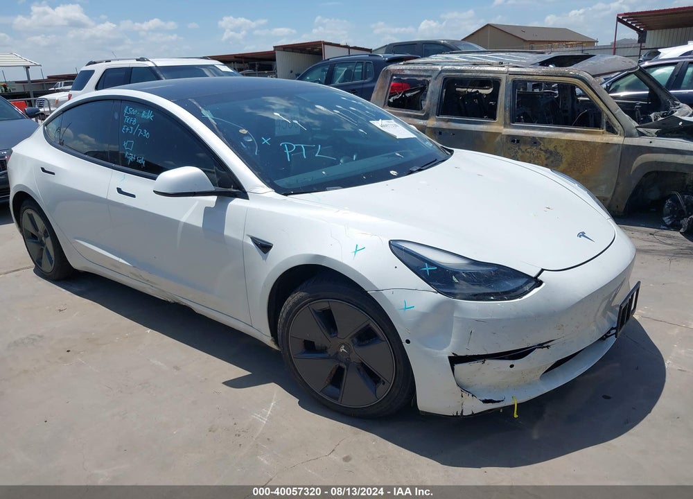 2021 TESLA MODEL 3 LONG RANGE DUAL MOTOR ALL-WHEEL DRIVE VIN: 5YJ3E1EB5MF906683