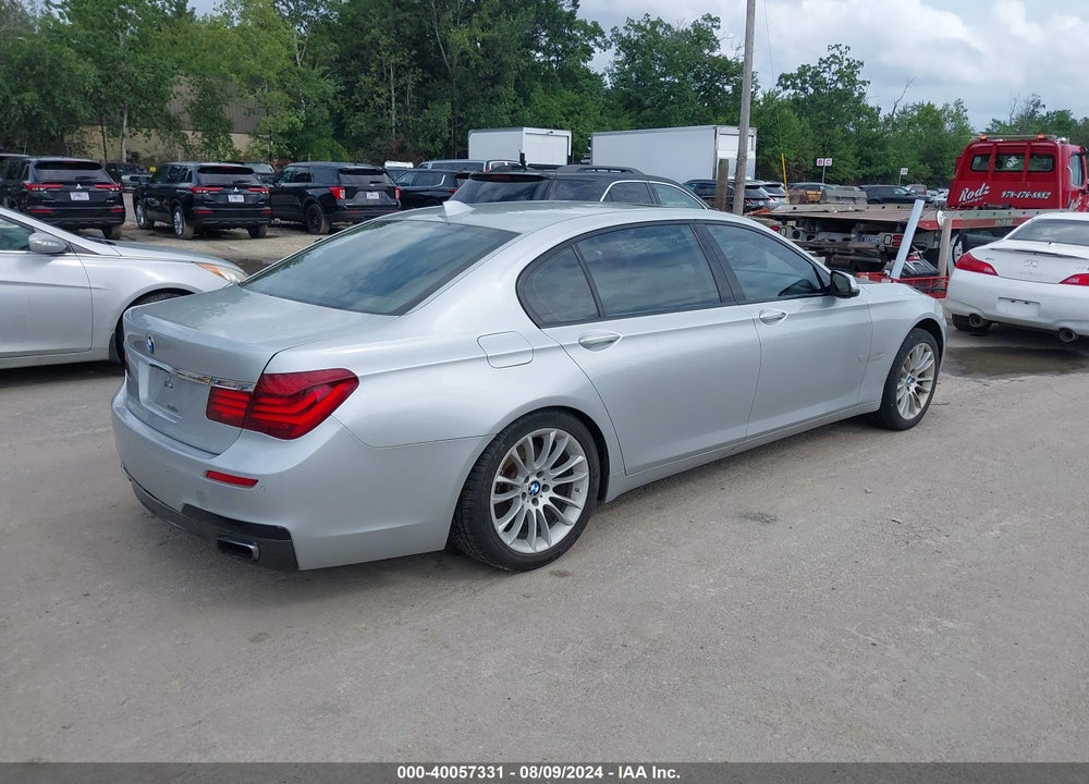 2013 BMW 740LI XDRIVE VIN: WBAYF4C50DD281681