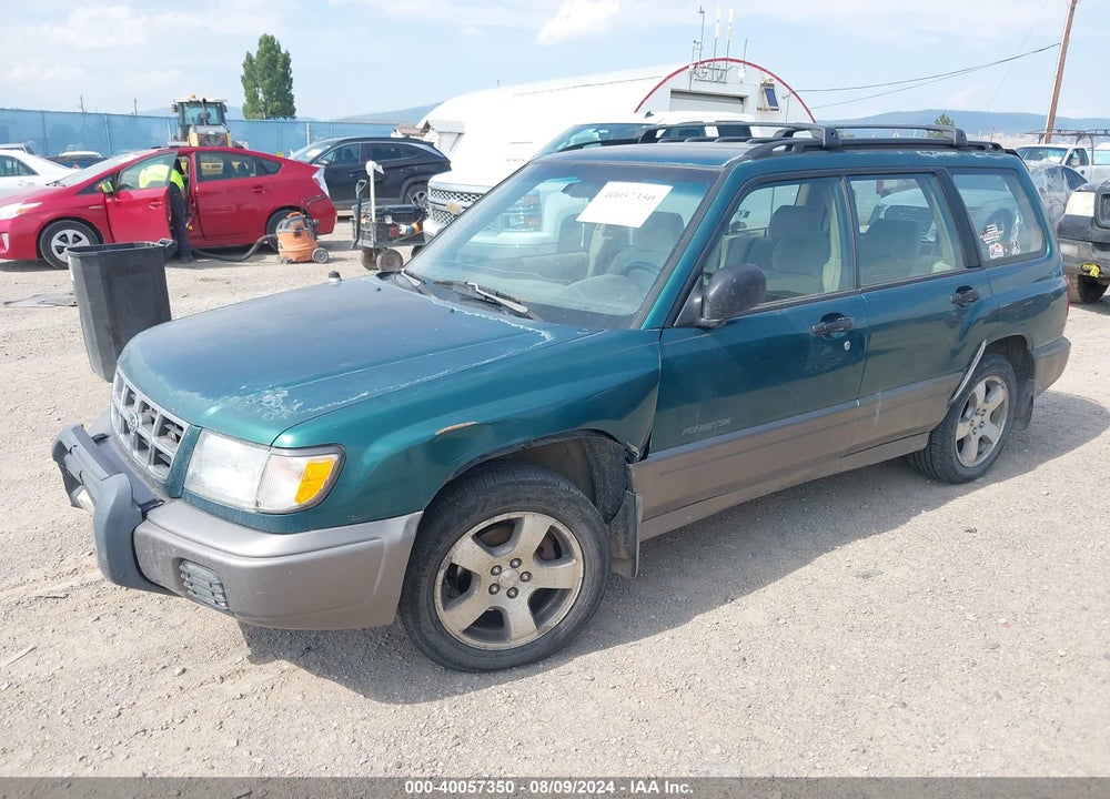 2000 SUBARU FORESTER S VIN: JF1SF6556YH704737