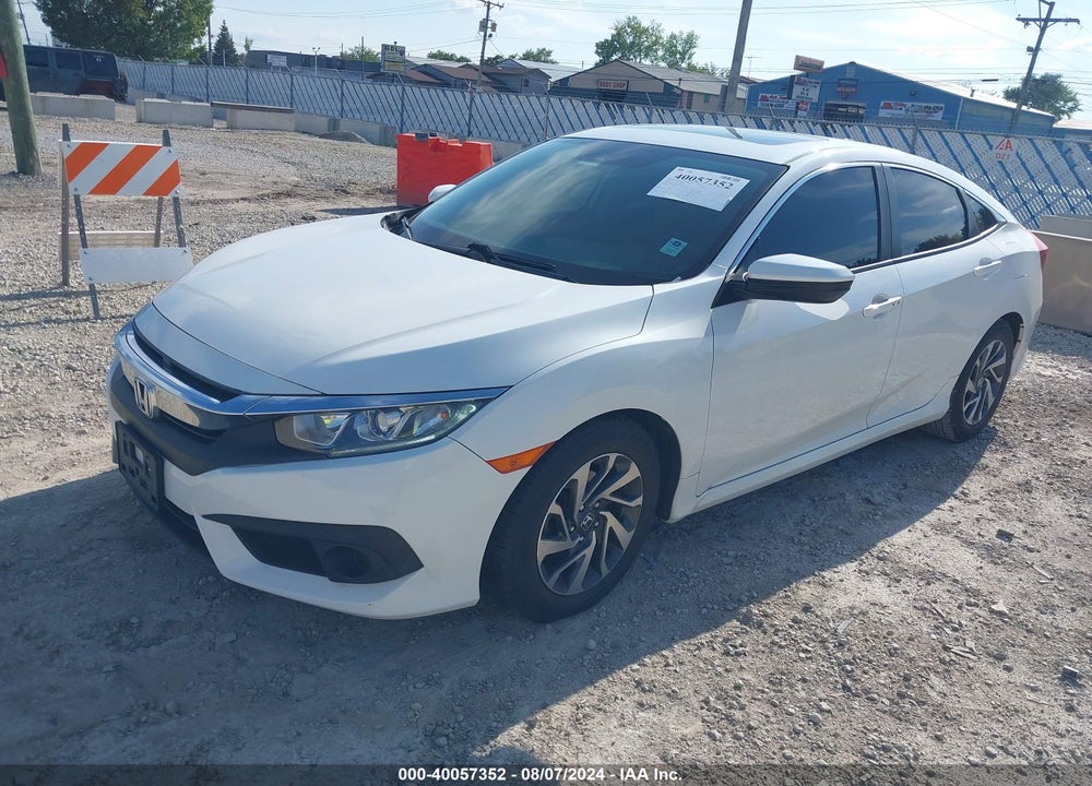 2018 HONDA CIVIC EX VIN: 19XFC2F84JE038026