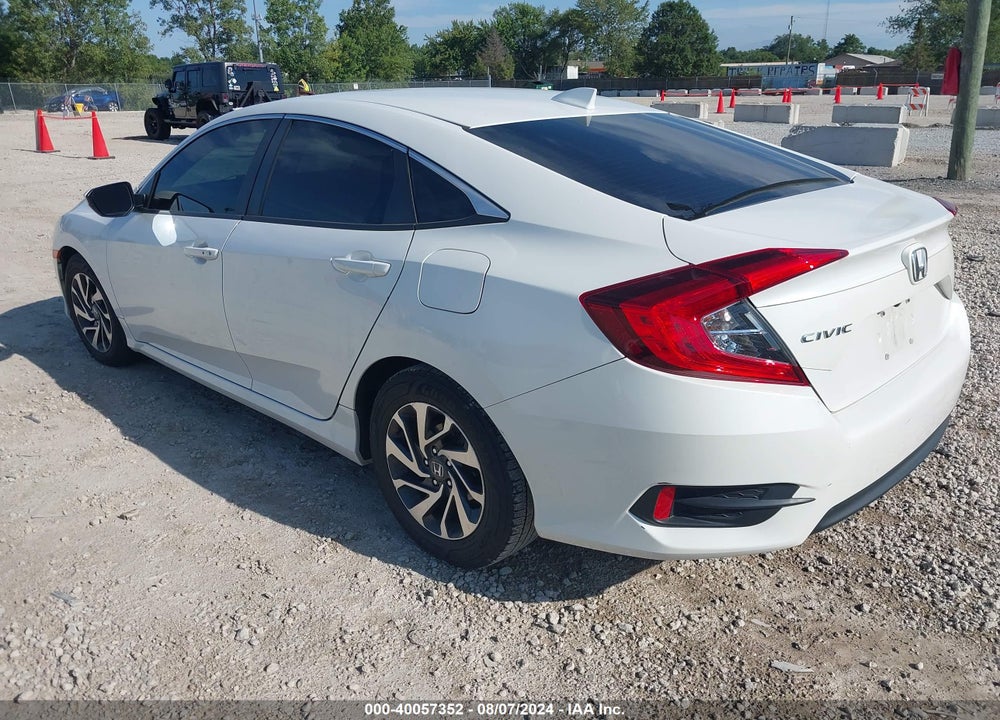 2018 HONDA CIVIC EX VIN: 19XFC2F84JE038026
