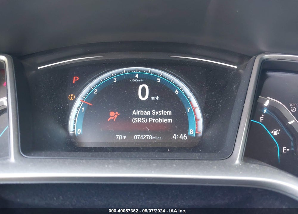 2018 HONDA CIVIC EX VIN: 19XFC2F84JE038026