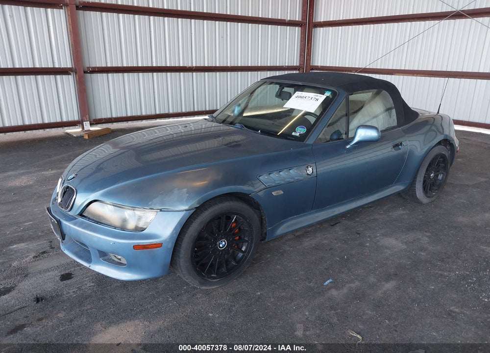 2002 BMW Z3 3.0I VIN: 4USCN53472LJ60818
