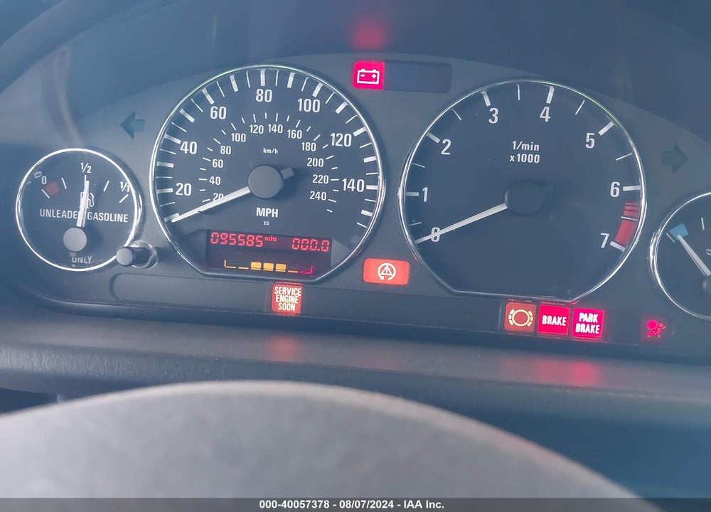 2002 BMW Z3 3.0I VIN: 4USCN53472LJ60818