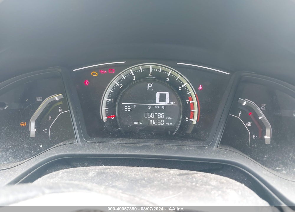 2017 HONDA CIVIC LX VIN: 19XFC2F5XHE011090