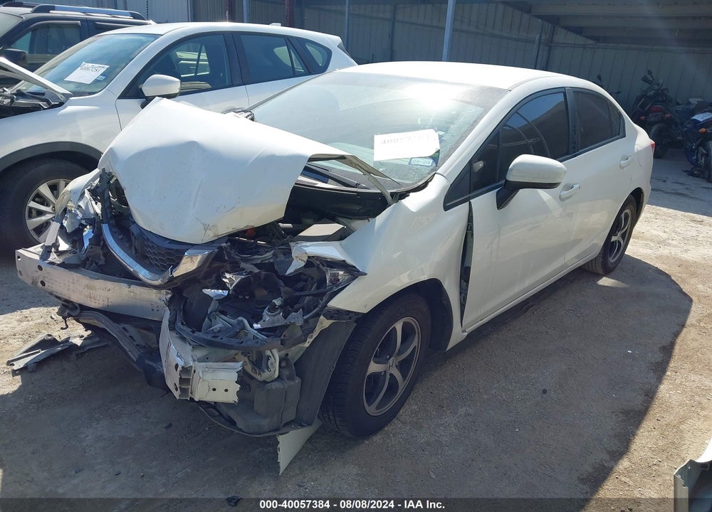 2015 HONDA CIVIC SE VIN: 19XFB2F74FE273804