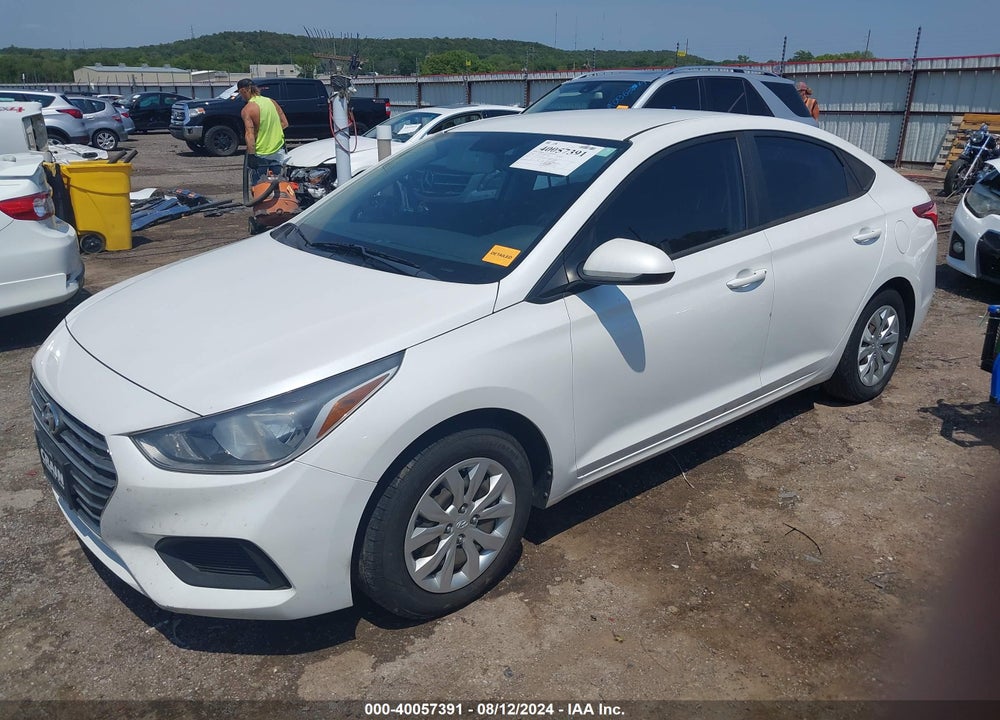 2019 HYUNDAI ACCENT SE VIN: 3KPC24A3XKE055198