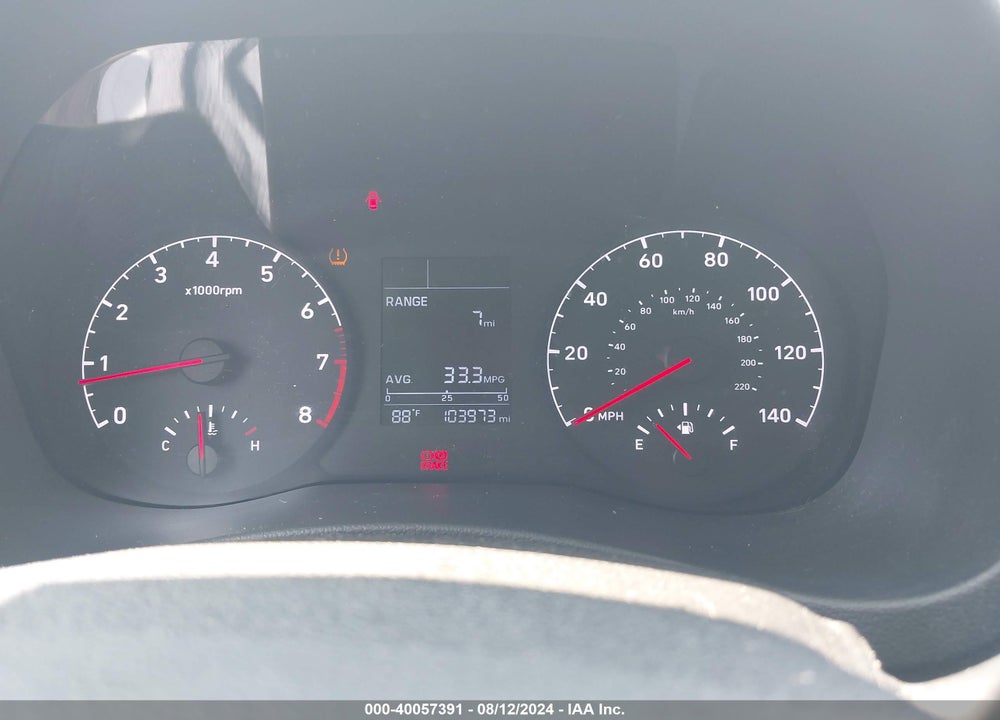 2019 HYUNDAI ACCENT SE VIN: 3KPC24A3XKE055198