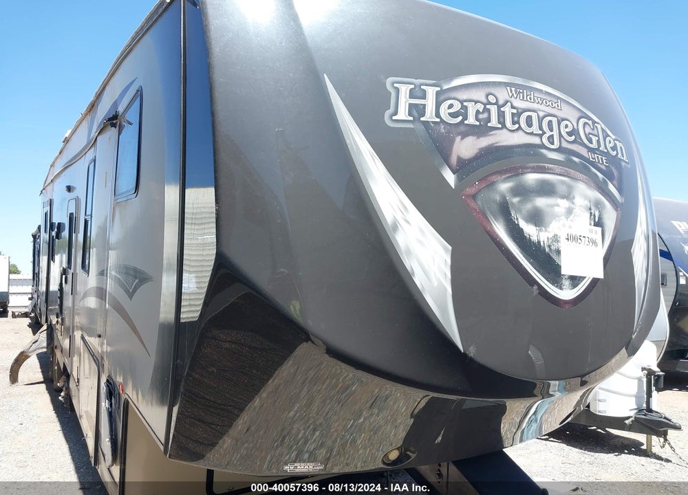 2014 FOREST RIVER TRAVEL TRAILER VIN: 4X4FWBM22EU005095