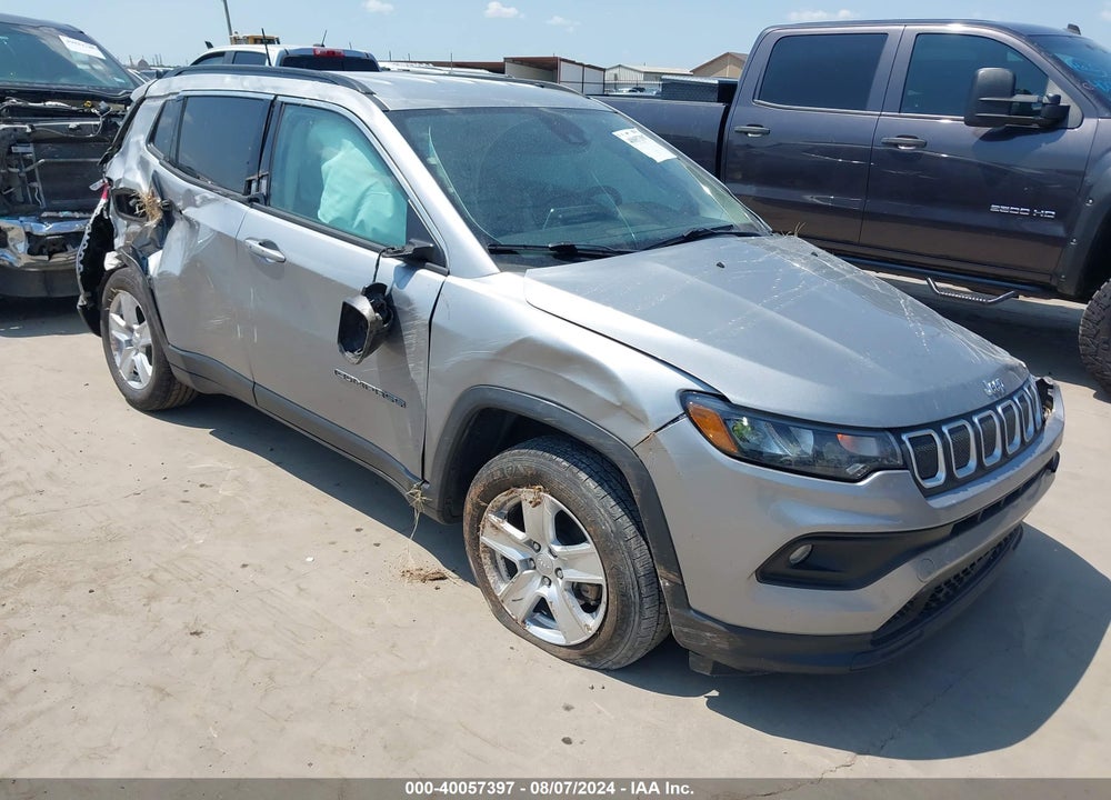 2022 JEEP COMPASS LATITUDE FWD VIN: 3C4NJCBB0NT139929