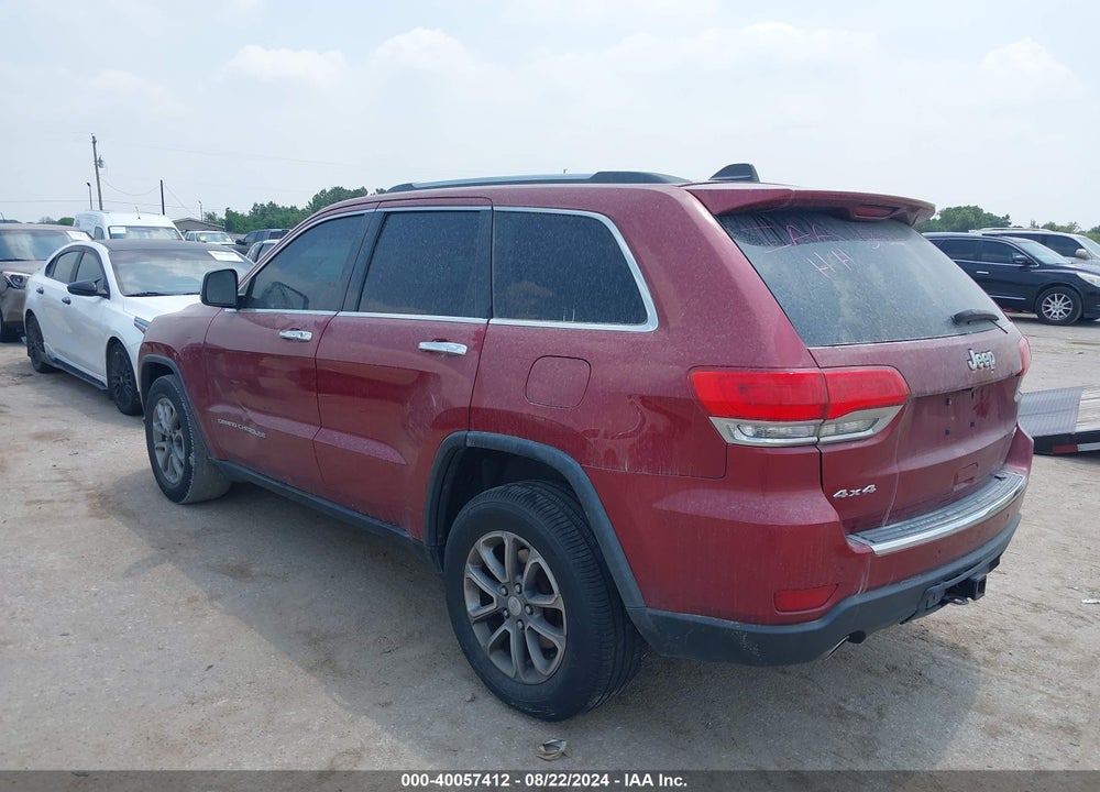 2014 JEEP GRAND CHEROKEE VIN: 1C4RJFBG9EC324684