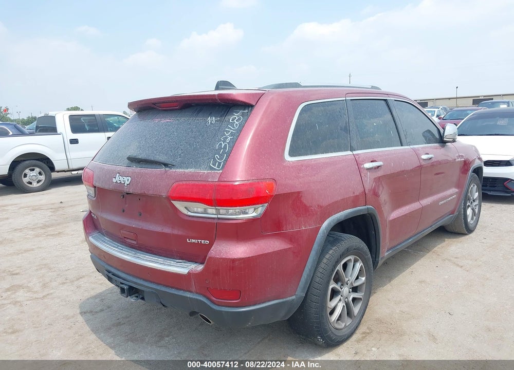 2014 JEEP GRAND CHEROKEE VIN: 1C4RJFBG9EC324684