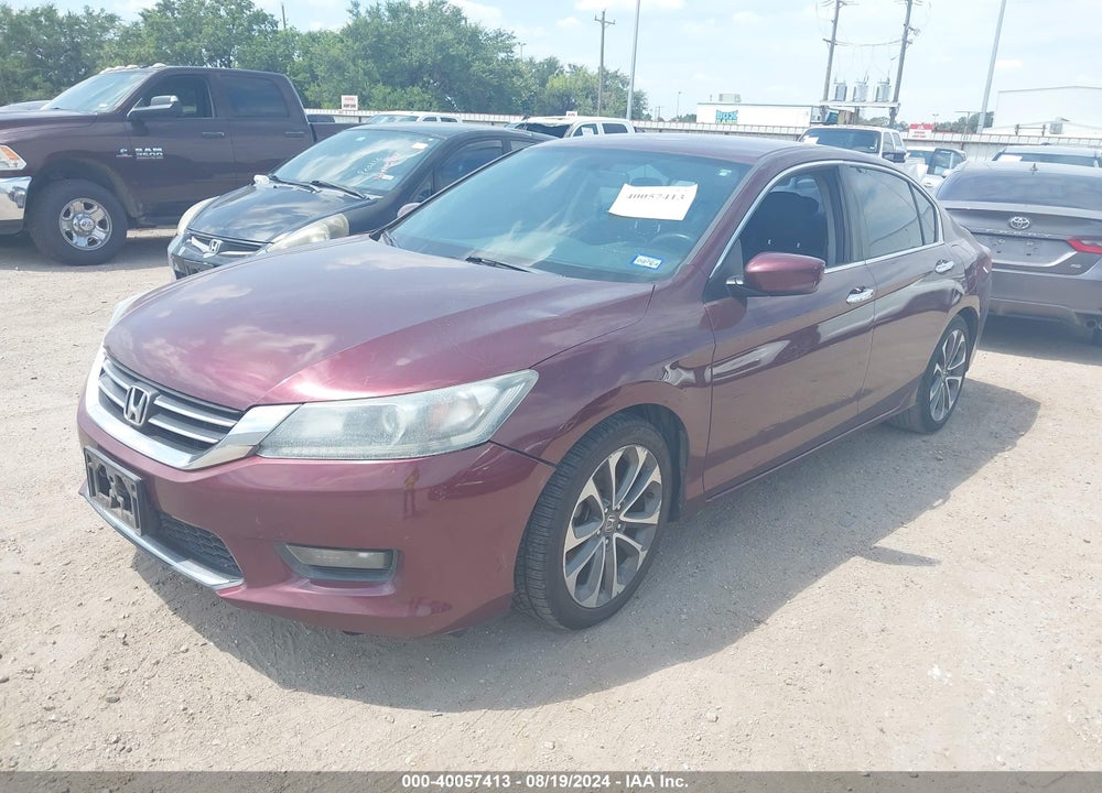 2014 HONDA ACCORD SPORT VIN: 1HGCR2F58EA136834