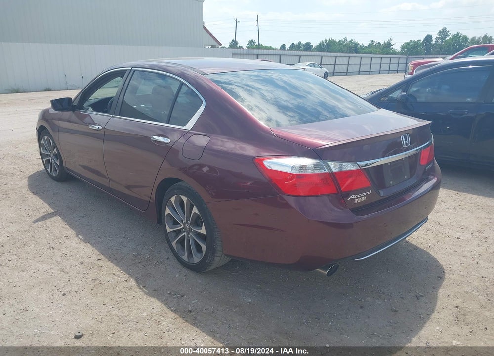 2014 HONDA ACCORD SPORT VIN: 1HGCR2F58EA136834