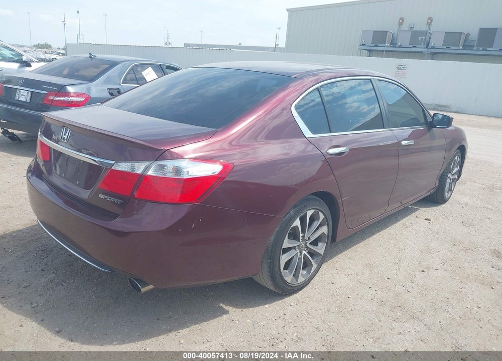 2014 HONDA ACCORD SPORT VIN: 1HGCR2F58EA136834