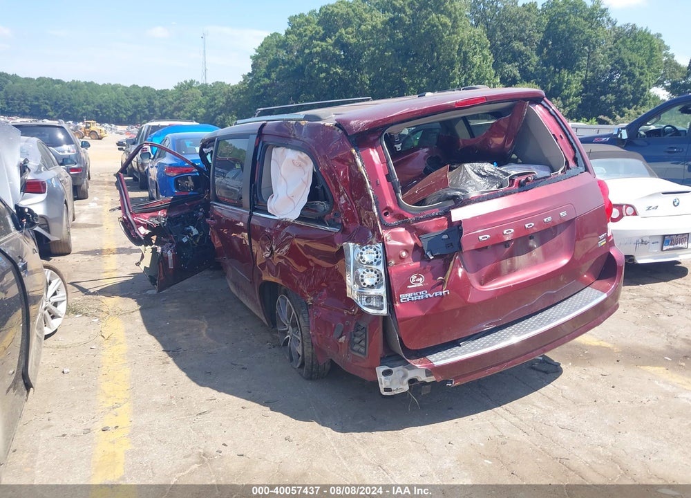 2017 DODGE GRAND CARAVAN SXT VIN: 2C4RDGCG2HR817808