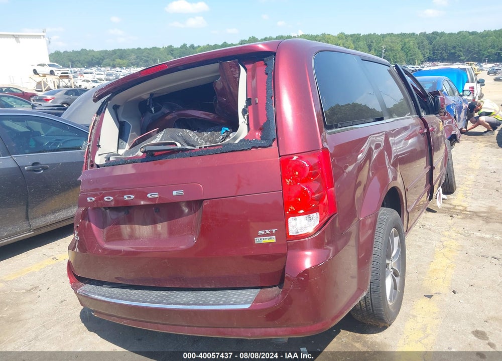 2017 DODGE GRAND CARAVAN SXT VIN: 2C4RDGCG2HR817808