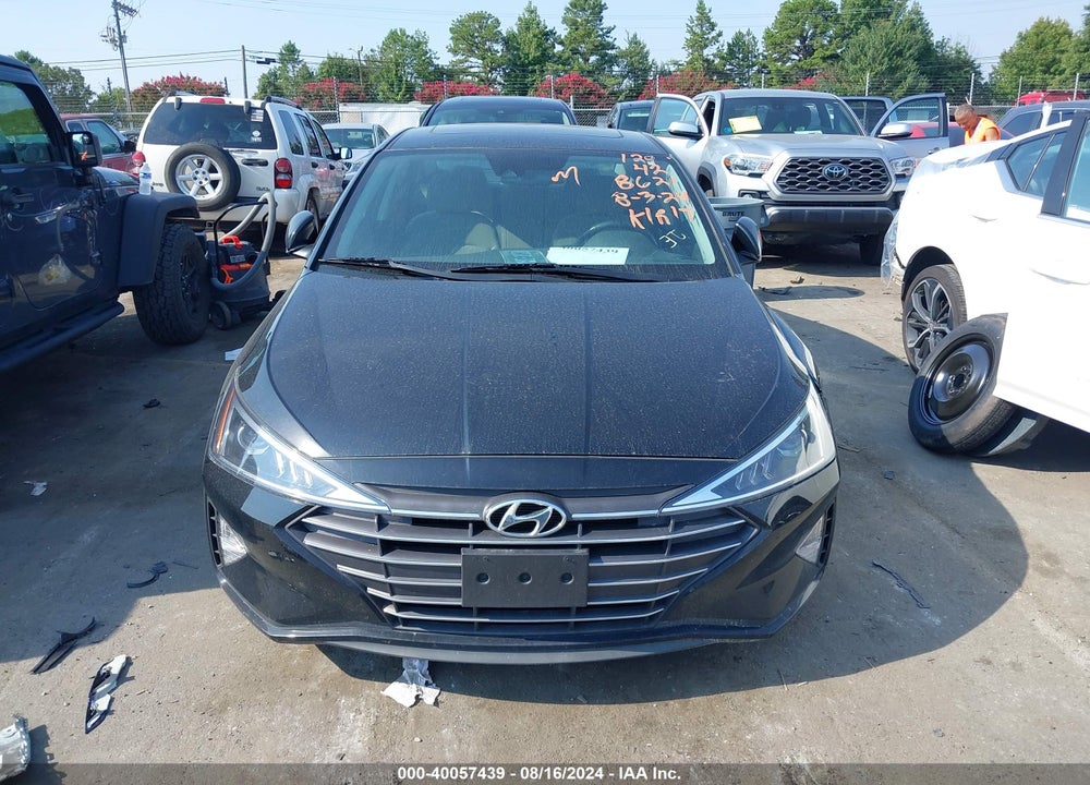 2019 HYUNDAI ELANTRA VALUE EDITION VIN: 5NPD84LF8KH458621
