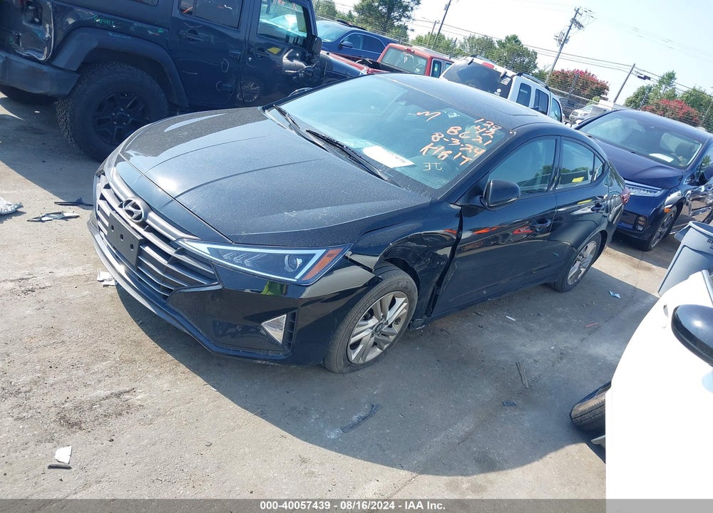 2019 HYUNDAI ELANTRA VALUE EDITION VIN: 5NPD84LF8KH458621