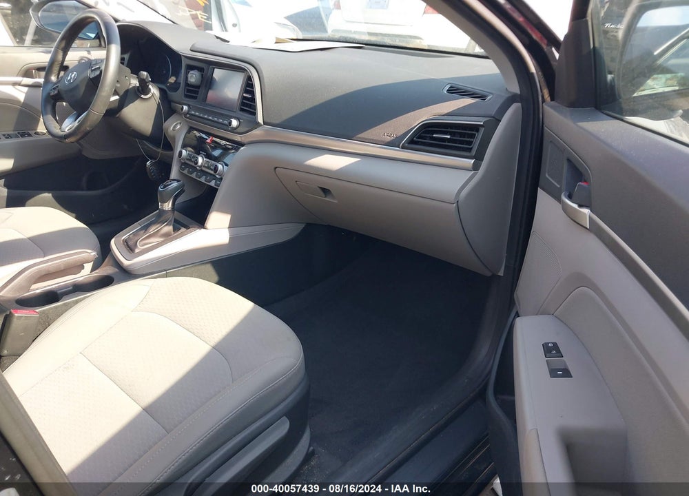 2019 HYUNDAI ELANTRA VALUE EDITION VIN: 5NPD84LF8KH458621