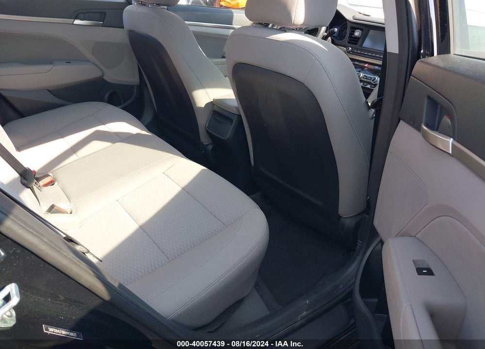 2019 HYUNDAI ELANTRA VALUE EDITION VIN: 5NPD84LF8KH458621