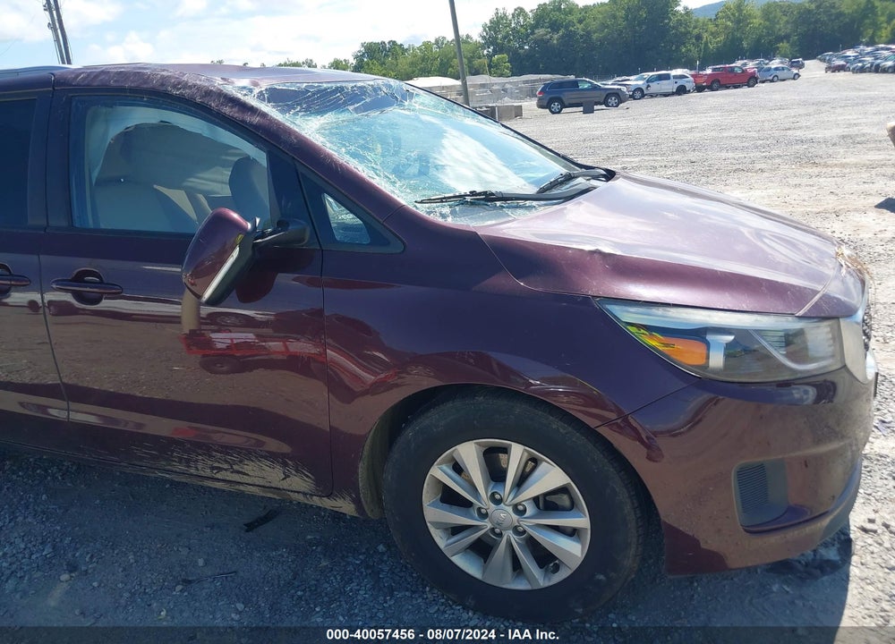 2015 KIA SEDONA LX VIN: KNDMB5C1XF6075954