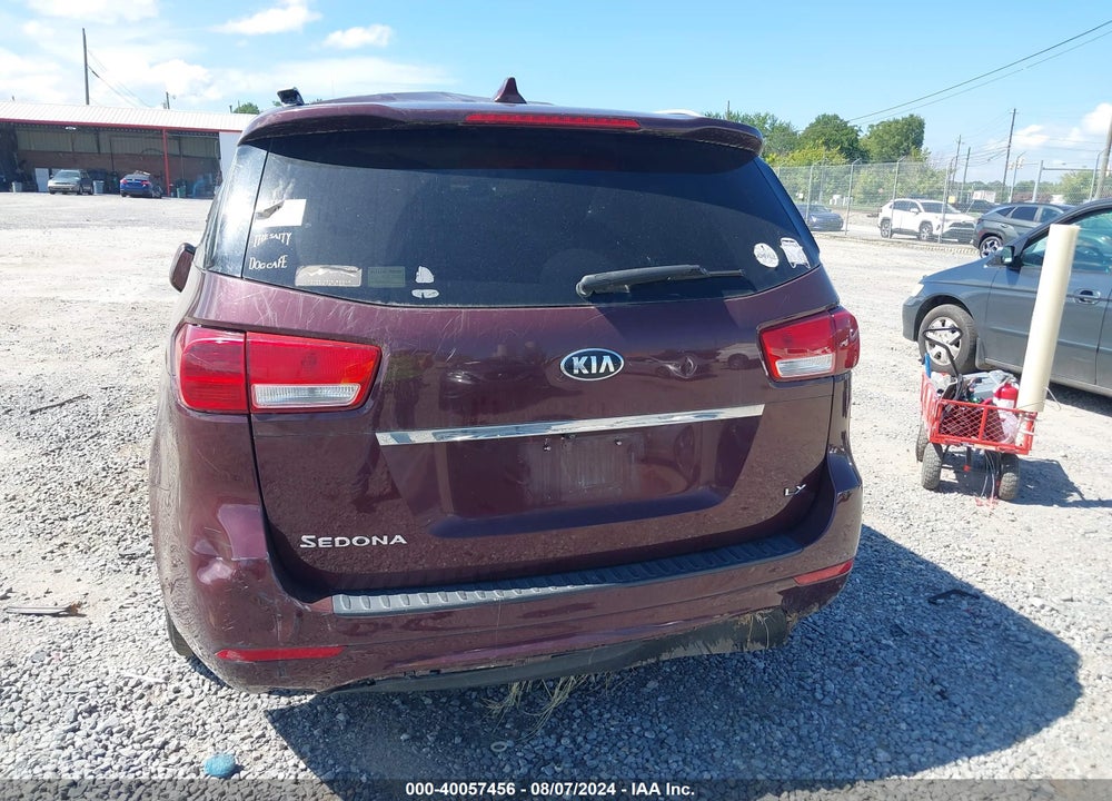 2015 KIA SEDONA LX VIN: KNDMB5C1XF6075954