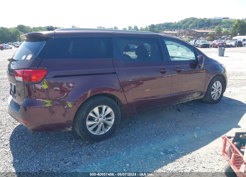 2015 KIA SEDONA LX VIN: KNDMB5C1XF6075954