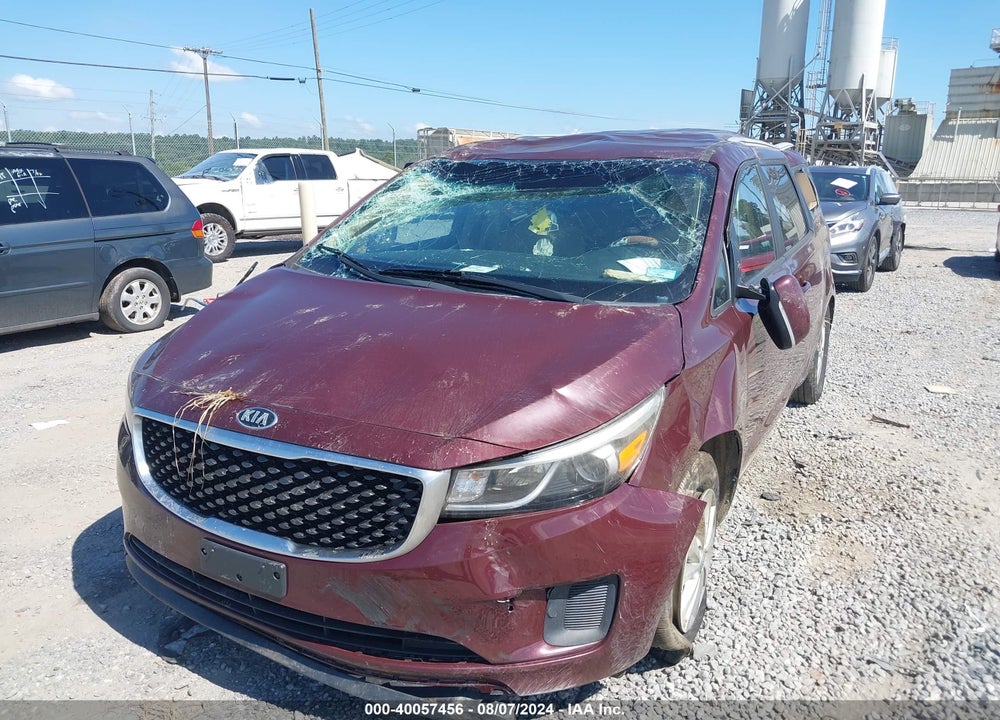 2015 KIA SEDONA LX VIN: KNDMB5C1XF6075954