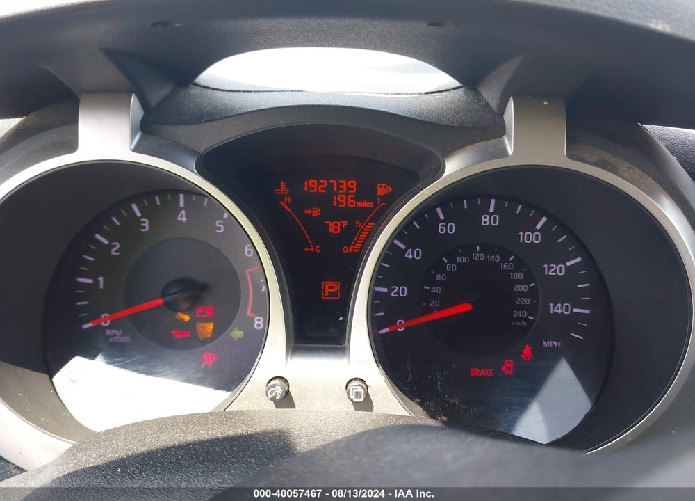 2014 NISSAN JUKE SV VIN: JN8AF5MR2ET354041