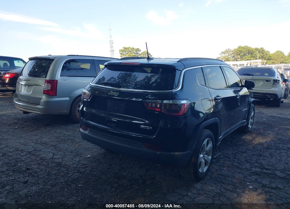2019 JEEP COMPASS LATITUDE FWD VIN: 3C4NJCBB9KT614764
