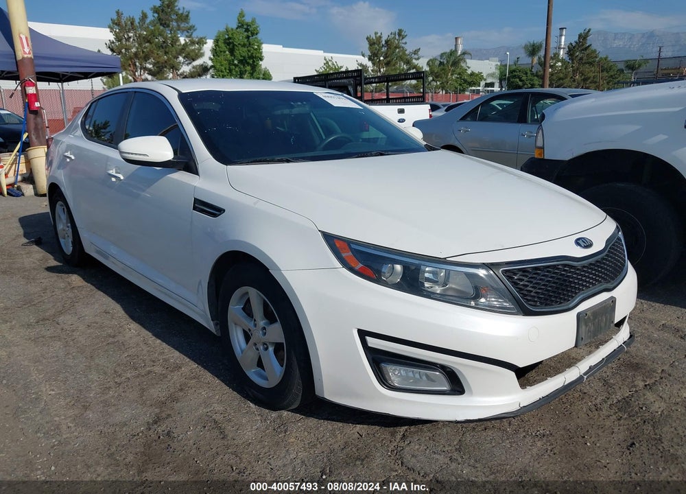 2015 KIA OPTIMA LX VIN: KNAGM4A78F5558838