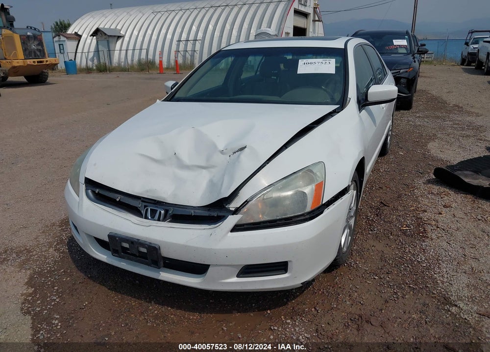2006 HONDA ACCORD SDN EX-L V6 WITH NAVI VIN: 1HGCM66806A002773