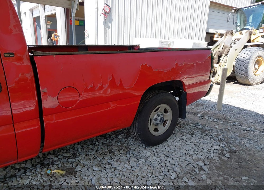 2001 GMC SIERRA 1500 SL VIN: 1GTEC14V51E321237