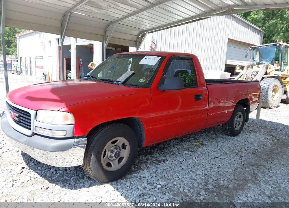 2001 GMC SIERRA 1500 SL VIN: 1GTEC14V51E321237