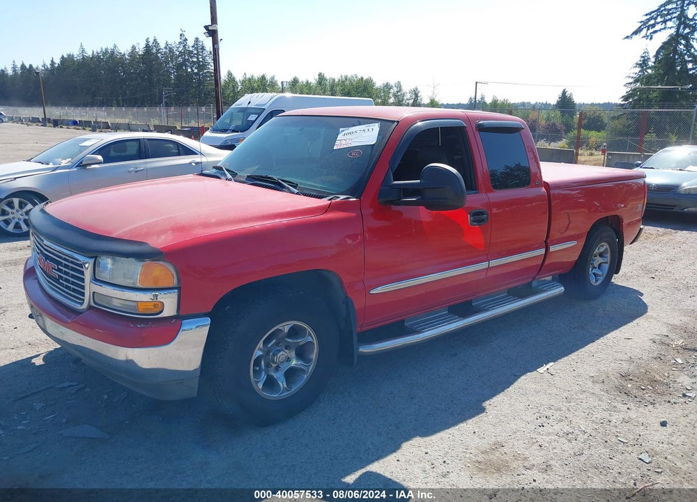 1999 GMC SIERRA 1500 SLE VIN: 1GTEK19T3XE518698