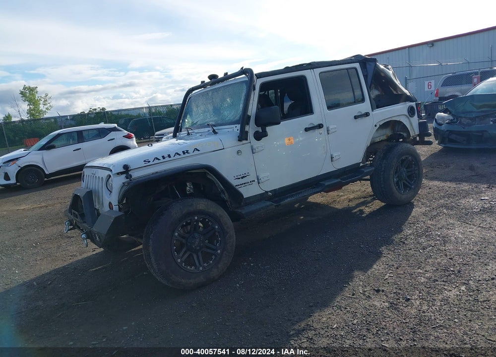 2013 JEEP WRANGLER UNLIMITED SAHARA VIN: 1C4HJWEG5DL679079