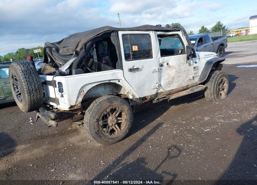 2013 JEEP WRANGLER UNLIMITED SAHARA VIN: 1C4HJWEG5DL679079