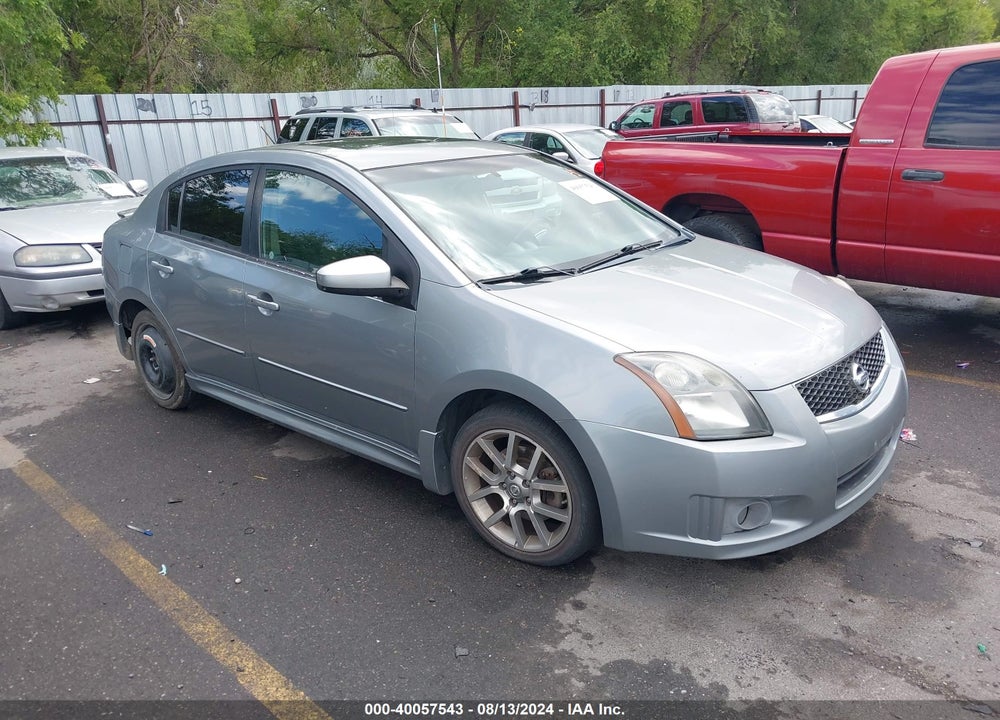 2008 NISSAN SENTRA SE-R VIN: 3N1BB61E38L667209