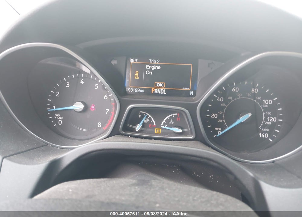 2017 FORD FOCUS SE VIN: 1FADP3F27HL345288