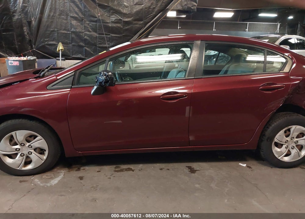 2015 HONDA CIVIC LX VIN: 2HGFB2F58FH503963