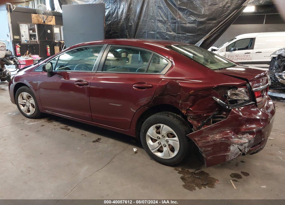 2015 HONDA CIVIC LX VIN: 2HGFB2F58FH503963