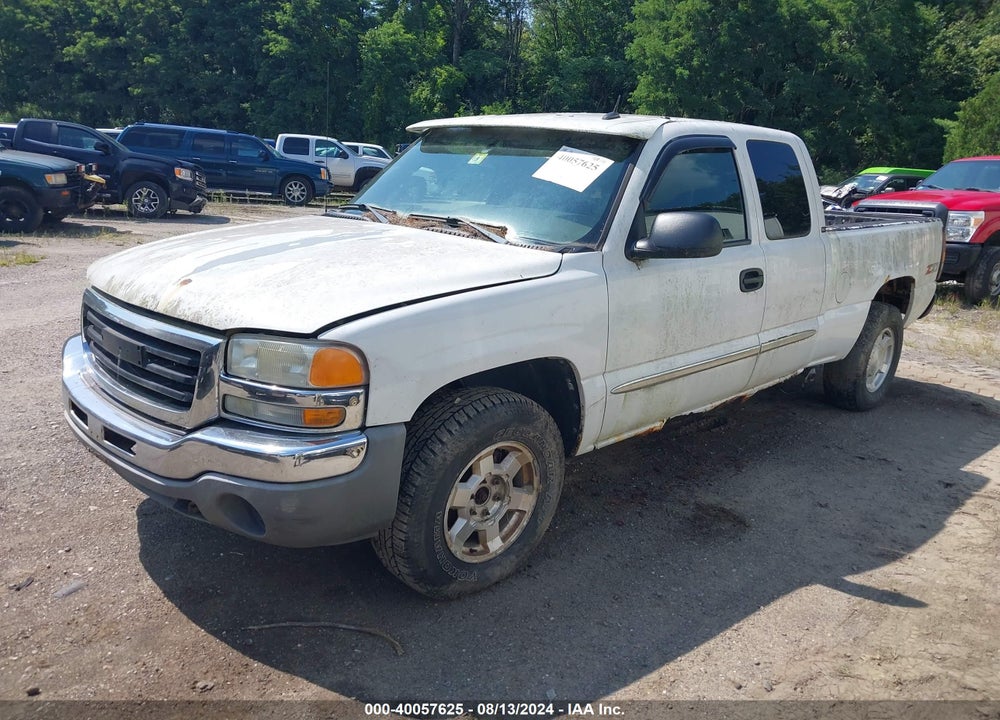 2004 GMC SIERRA 1500 SLT VIN: 2GTEK19T341289727