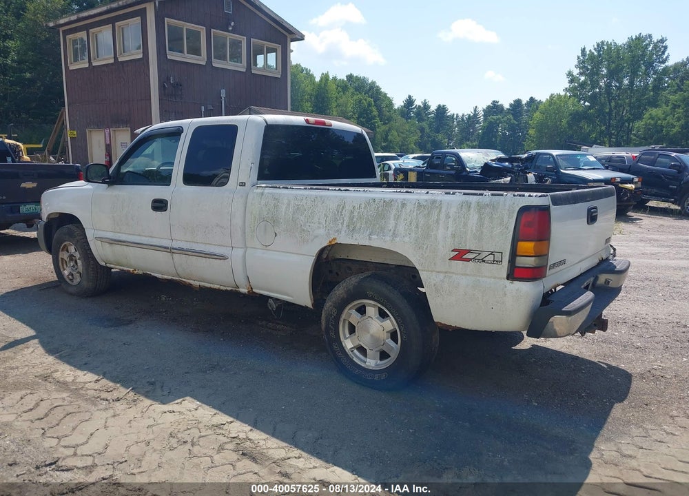 2004 GMC SIERRA 1500 SLT VIN: 2GTEK19T341289727